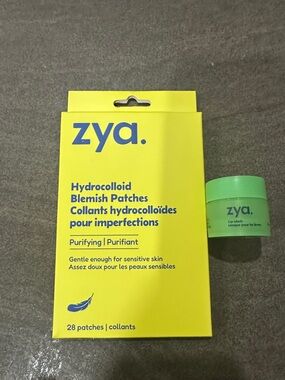 2 for $15 Zya Purifying Hydrocolloid Blemish Patches and lip mask